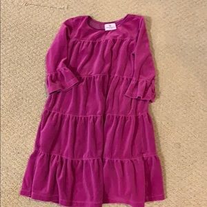 Hanna Anderson dress 120. 6-7 year old. Purple
